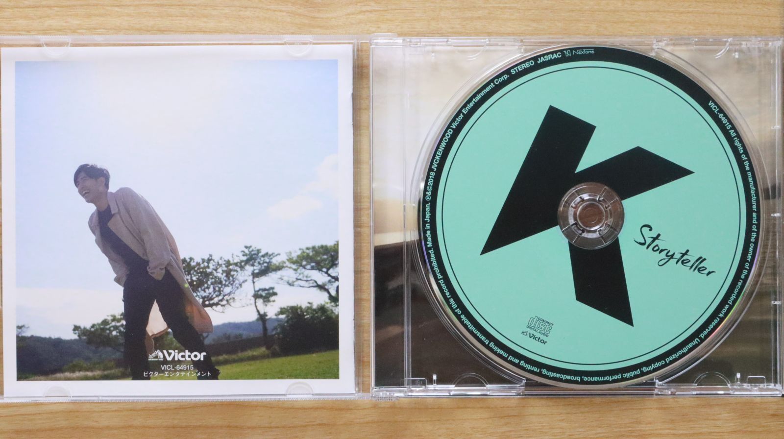 国内盤CD☆ケイ/K□ Storyteller(通常盤) 【VICL64915