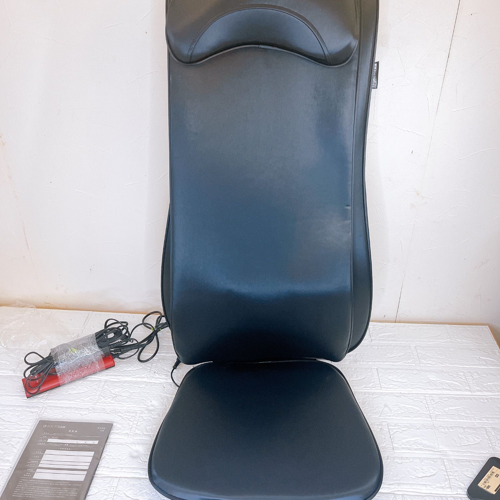 3Dマッサージシート ブラック