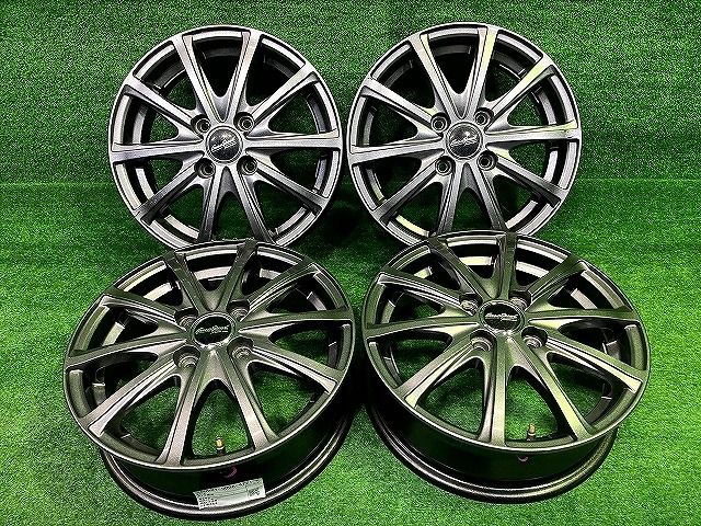 社外 ユーロスピード 14ｲﾝﾁ 4.5J 4穴 4本 100 45