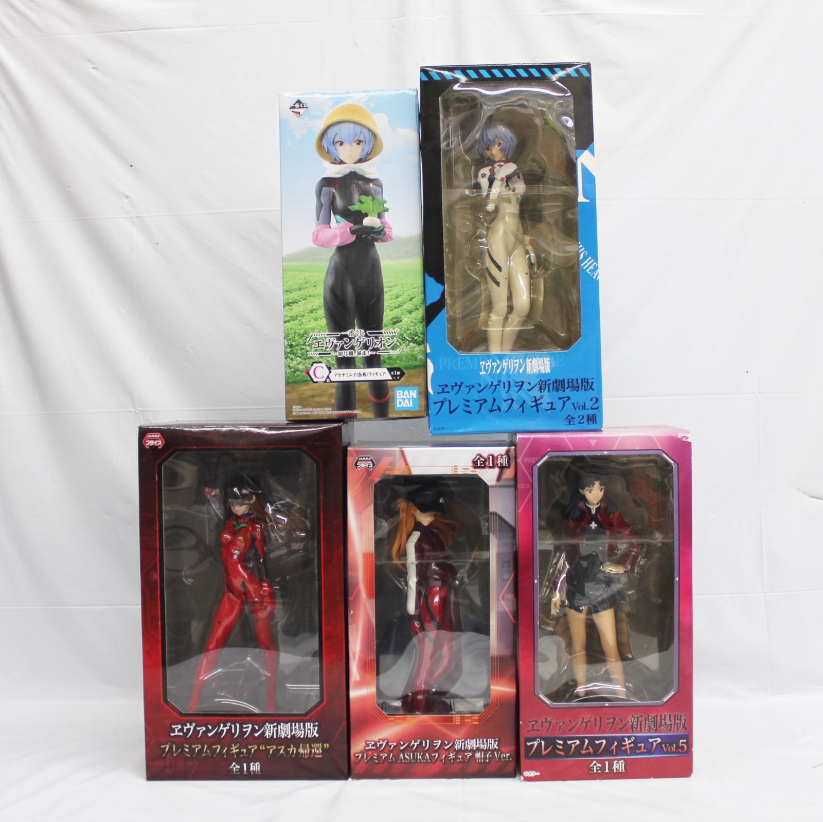 エヴァンゲリオン　プライズフィギュア　セット売り 新品】エヴァンゲリオン プライズフィギュア まとめ売り - メルカリ