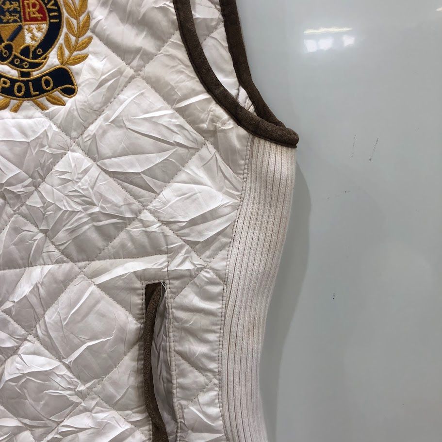 【Ralph Lauren】エンブレムロゴ キルティングベスト A-3109 Ralph Lauren】エンブレムロゴ キルティングベスト A-3109