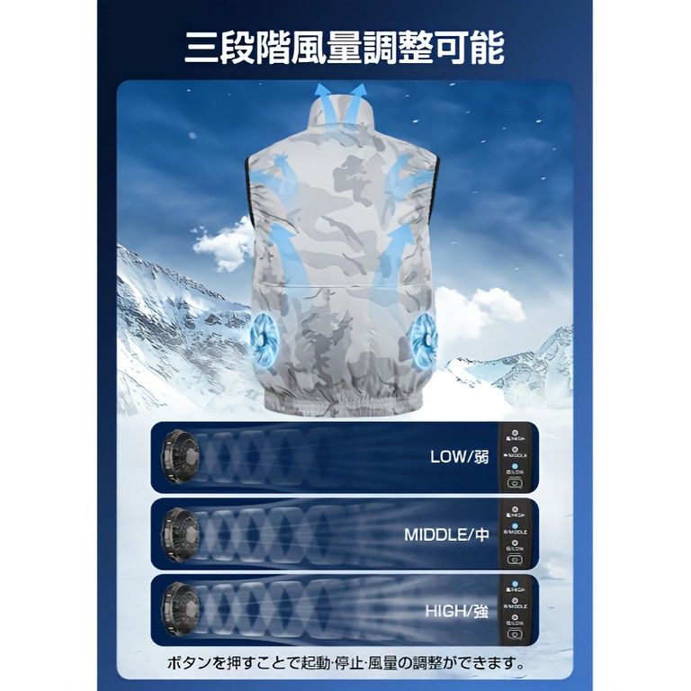 アウトドア用ポータブルファン2個セット ⭐︎ポータブル充電器付き