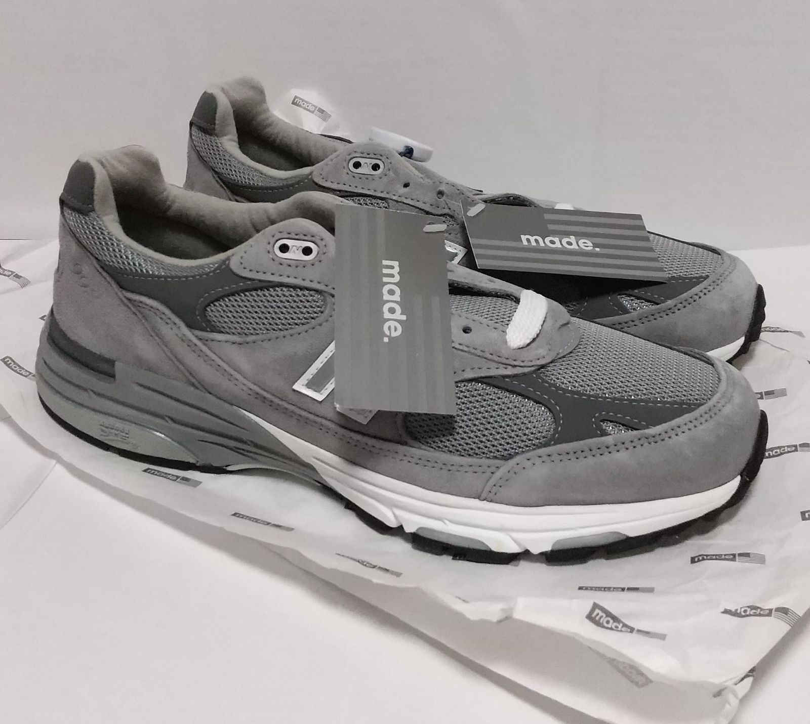 New Balance 993 grey MR993GL(28.5cm) - binectShop - メルカリ