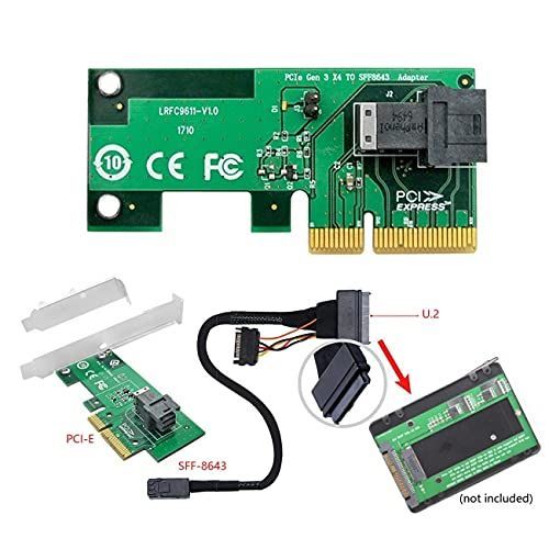 かず 新着商品】NFHK PCI-E 3.0 4.0 → SFF-8643 カードアダプター U.2 U2
