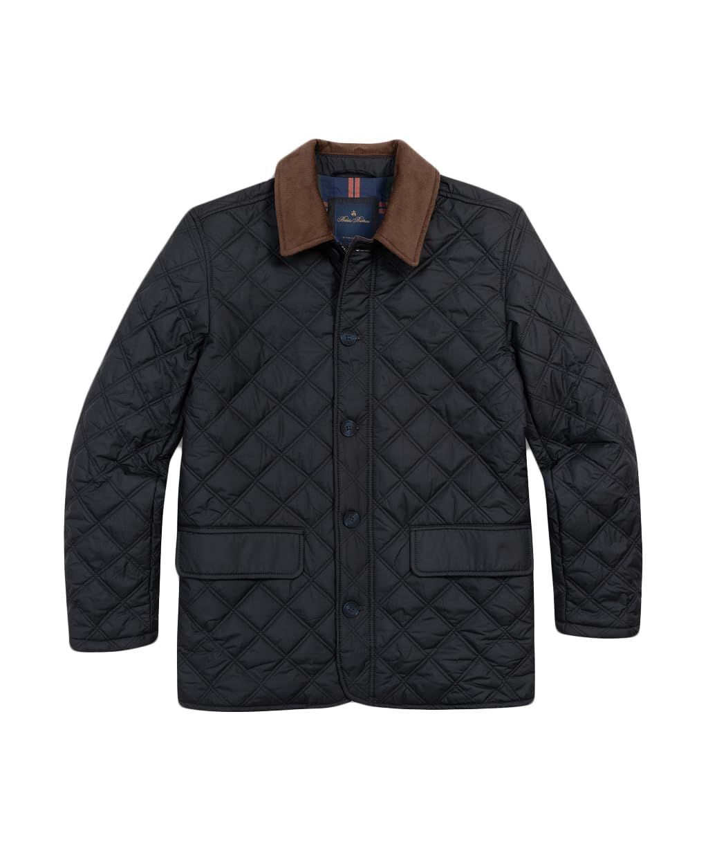 S_ブラック [Brooks Brothers] ブルックス ブラザーズ キルティング ウォーキングコート 100202305 ブラック S