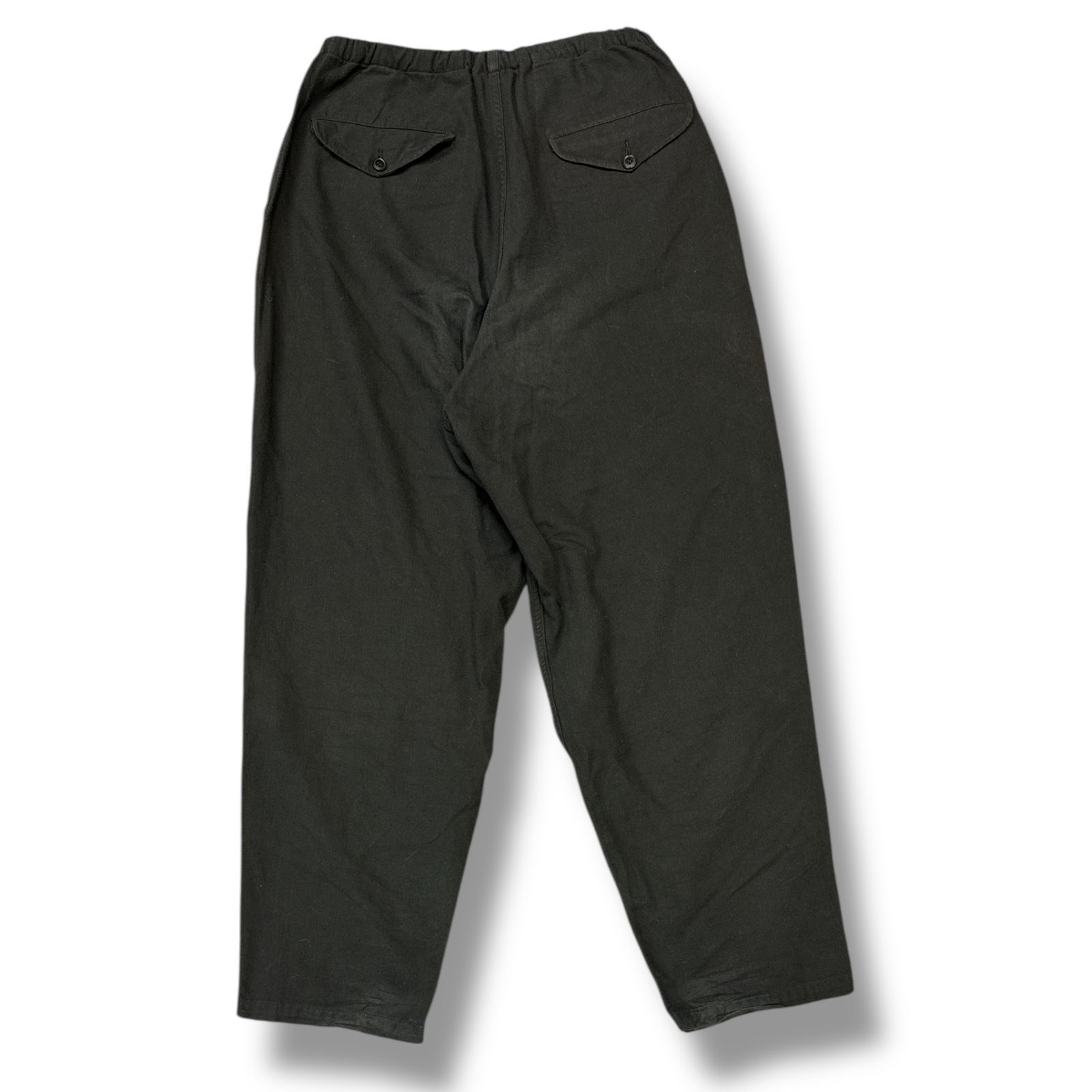 参考上代50600円 COMOLI 25SSコットンダックス テーパードパンツ 