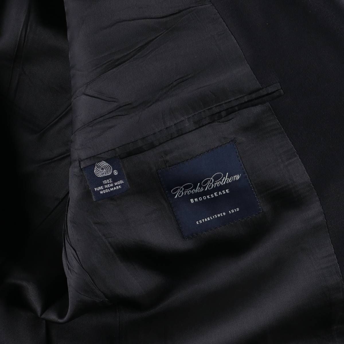 古着 ブルックスブラザーズ Brooks Brothers BROOKSEASE 紺ブレザー テーラードジャケット メンズL相当|eaa584439 USTAUSTRALIA_COM_AU