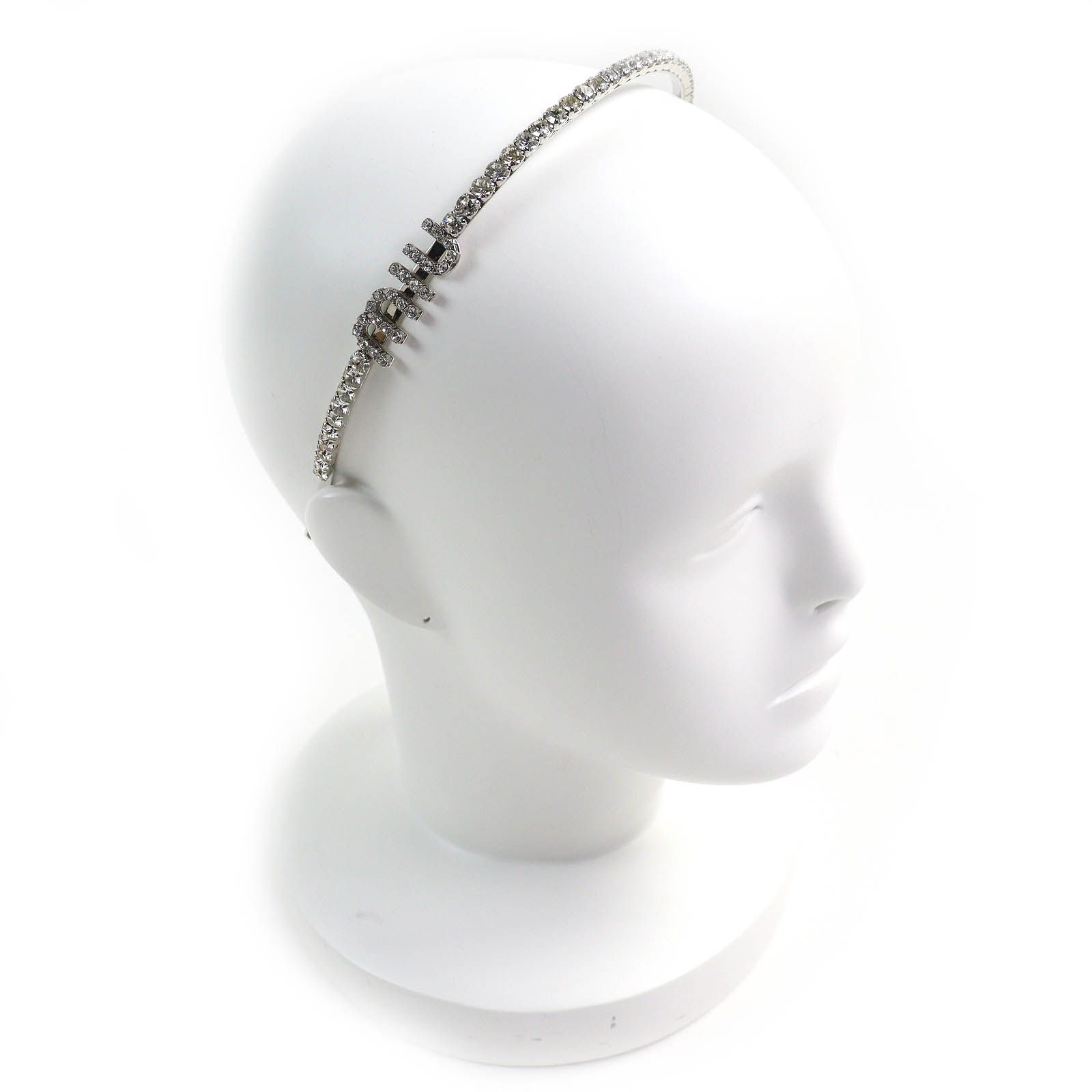 MIUMIU ミュウミュウ リジッド クリスタル カチューシャ 【公式通販】