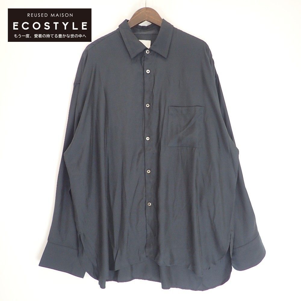 stein OVERSIZED CUPRO DOWN PAT SHIRTS｜メンズ