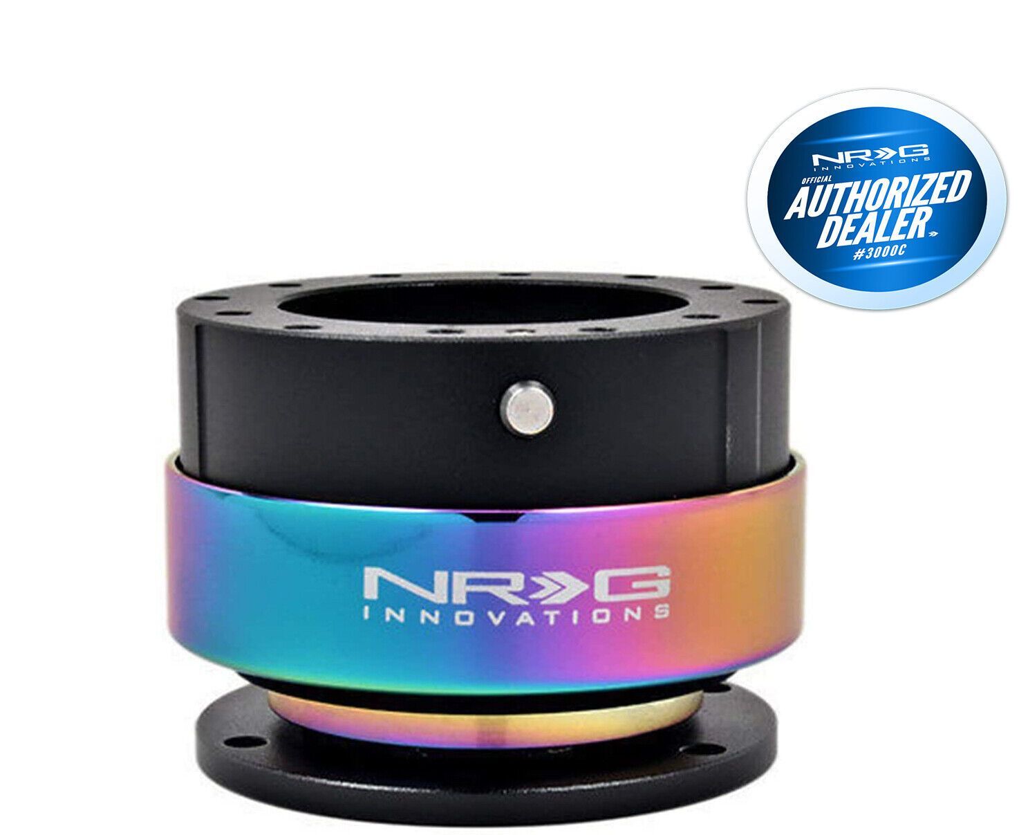 US正規品 NRG クイックリリース 黒 ネオクローム SRK-200BK-MC