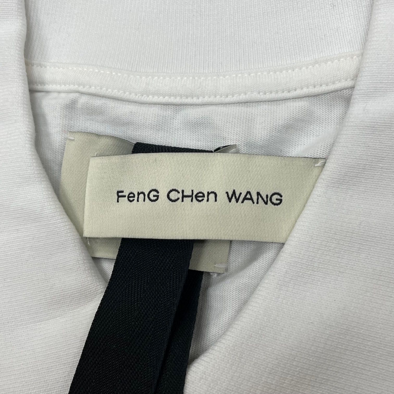 新品 Feng Chen Wang メタルロゴ ポロシャツ フェンチェンワン 