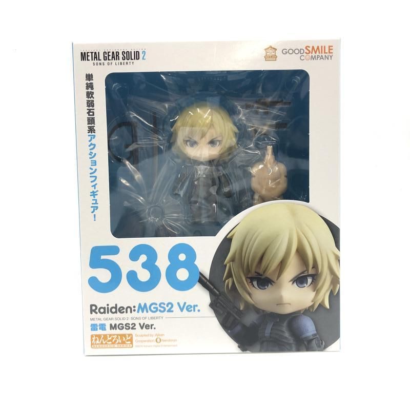 GOOD SMILE COMPANY - 【中古】グッドスマイルカンパニー ねんどろいど 雷電 MGS2Ver. 未開封品 L GEAR SOLID 2 SONS OF LIBERTY[97][249008270939] 中古】グッドスマイルカンパニー ねんどろいど 雷電 MGS2Ver. 未