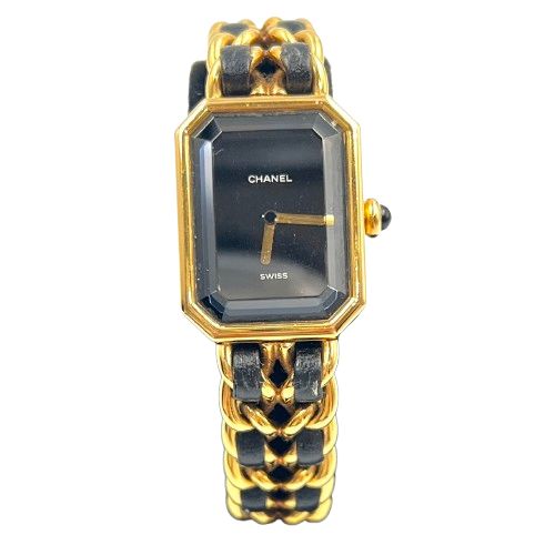 CHANEL シャネル プルミエール Lサイズ 稼働品 ブラック レディース 