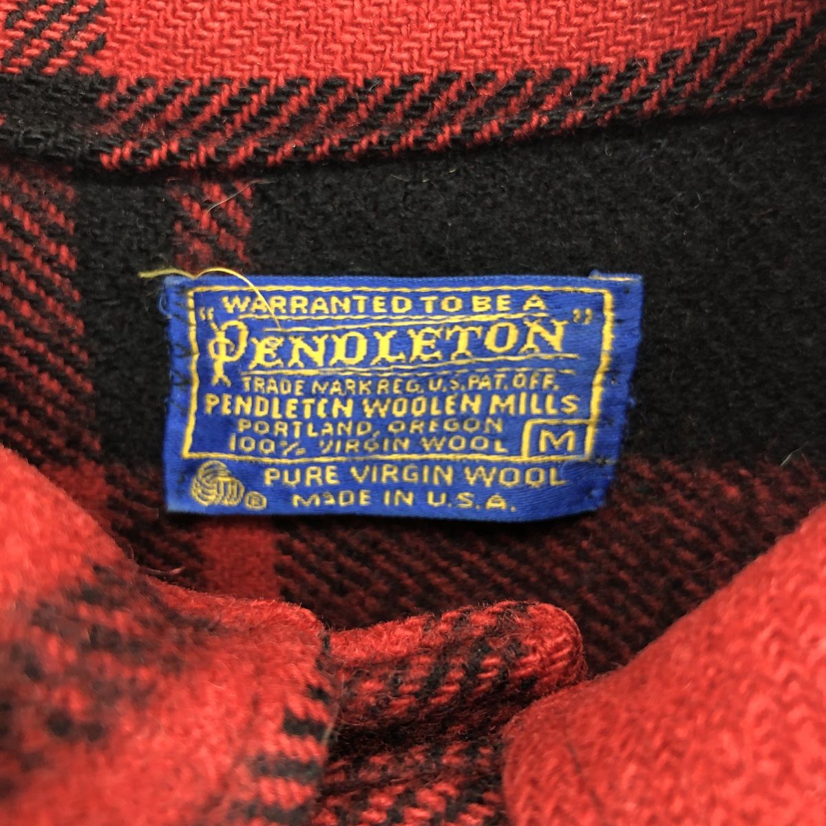古着 70年代 ペンドルトン PENDLETON チェック柄 マッキーノ