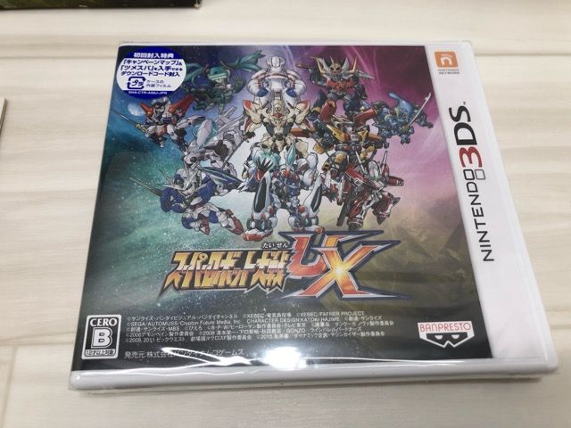3DS LL スーパーロボット大戦UX パック 動作確認済 【F5109-007】067 3DS LL スーパーロボット大戦UX パック 動作確認済 【F5109-007