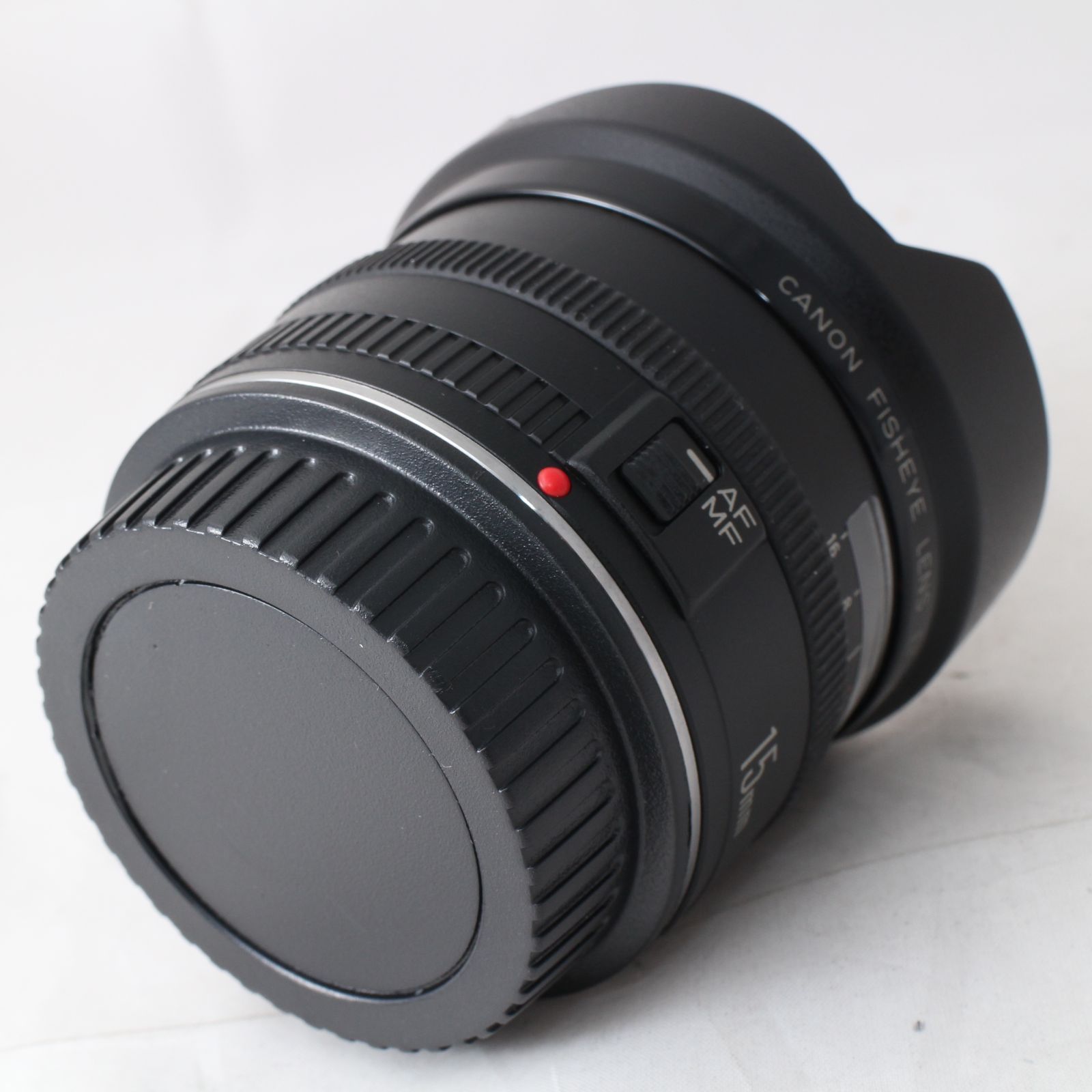ジャンク Canon EFレンズ EF15mm F2.8 フィッシュアイ 単焦点レンズ 超
