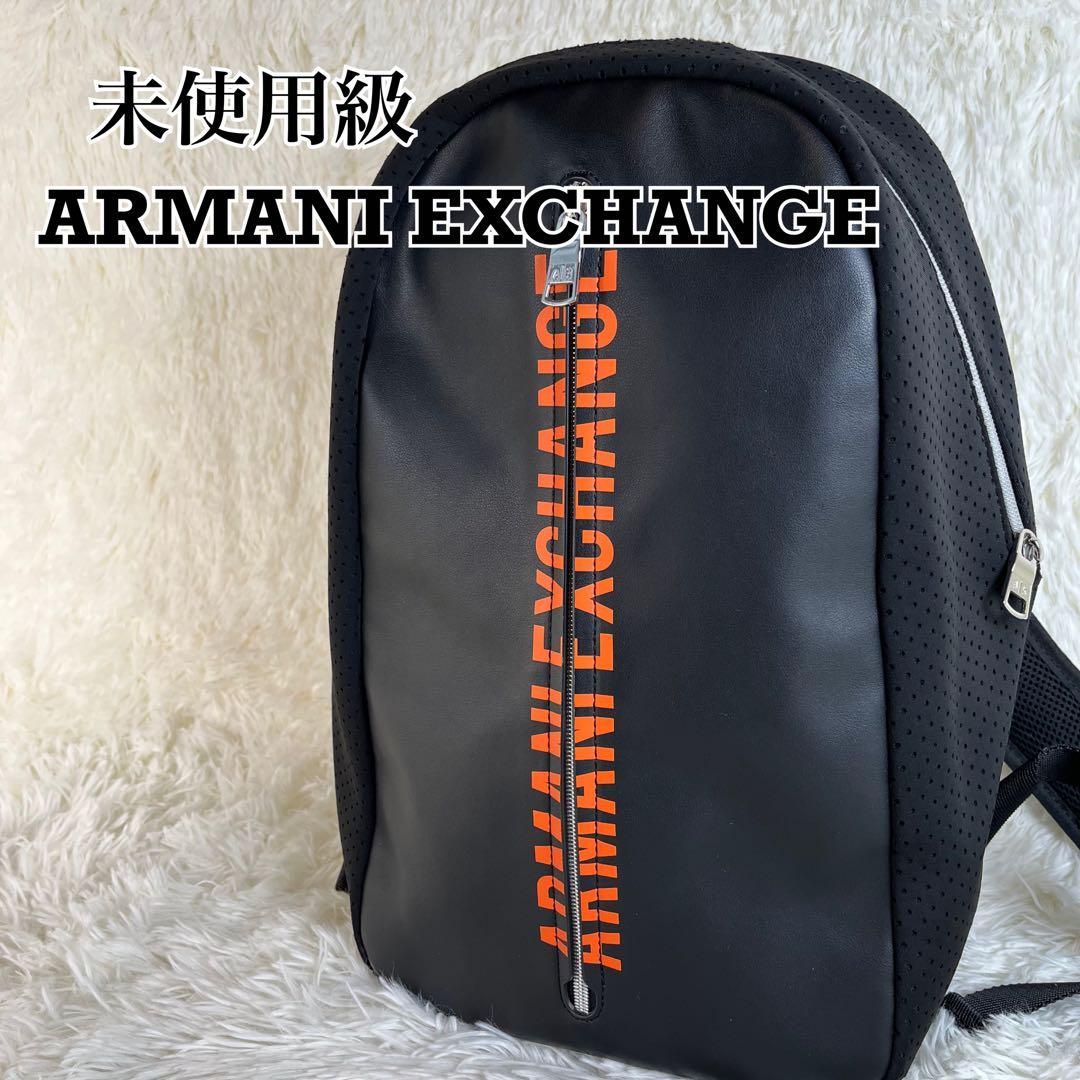 未使用級　ARMANI EXCHANGE リュック　AX-20 ブラック 未使用級 ARMANI EXCHANGE リュック AX-20 ブラック - メルカリ