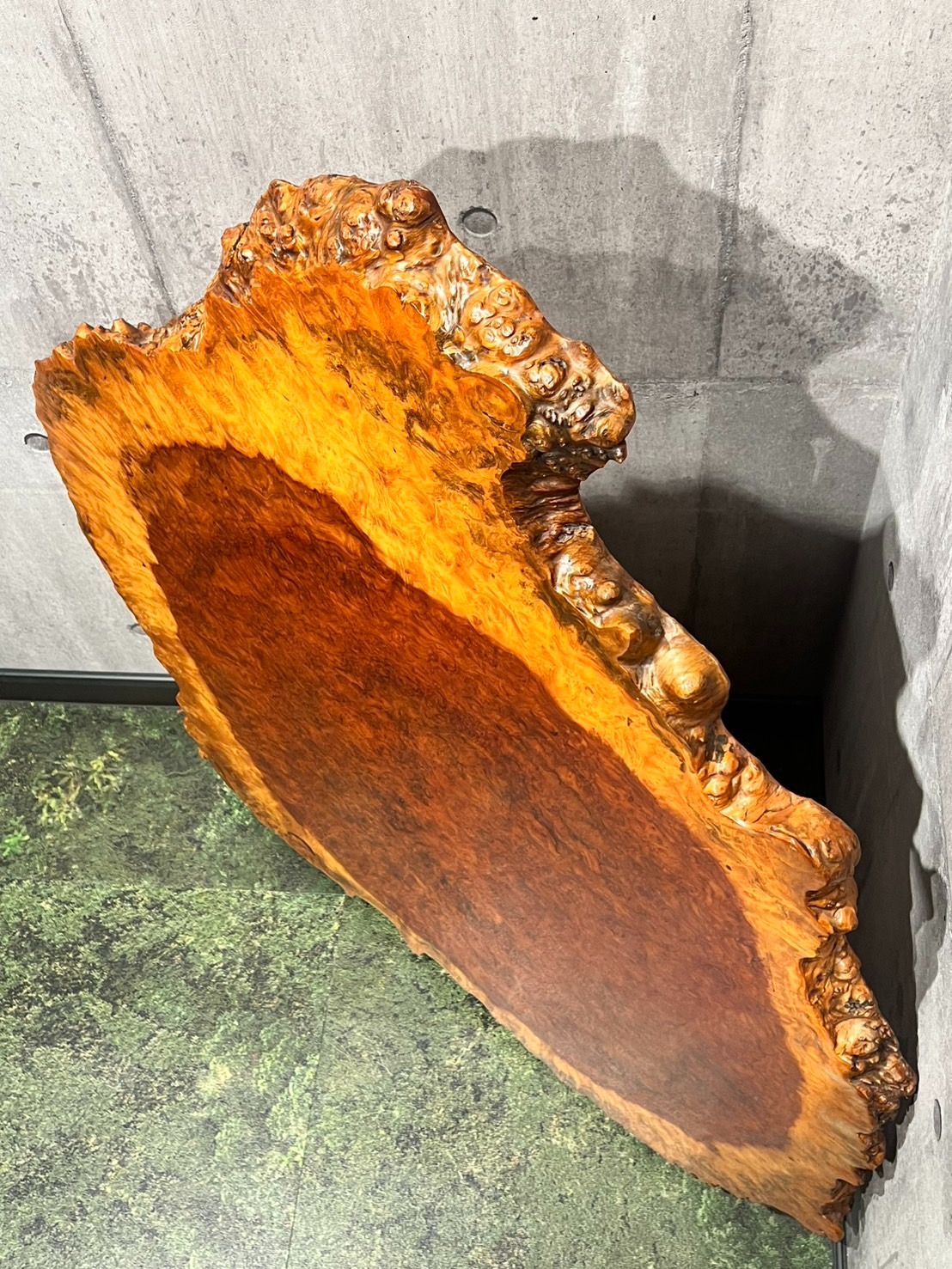 花梨 玉杢 葡萄杢 108×90cm 板厚約4.2cm~約5cm