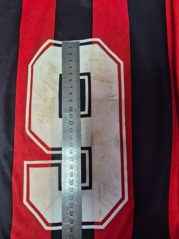 ジャージナンバー・世界10枚限定】ファン・バステン ACミラン サッカー