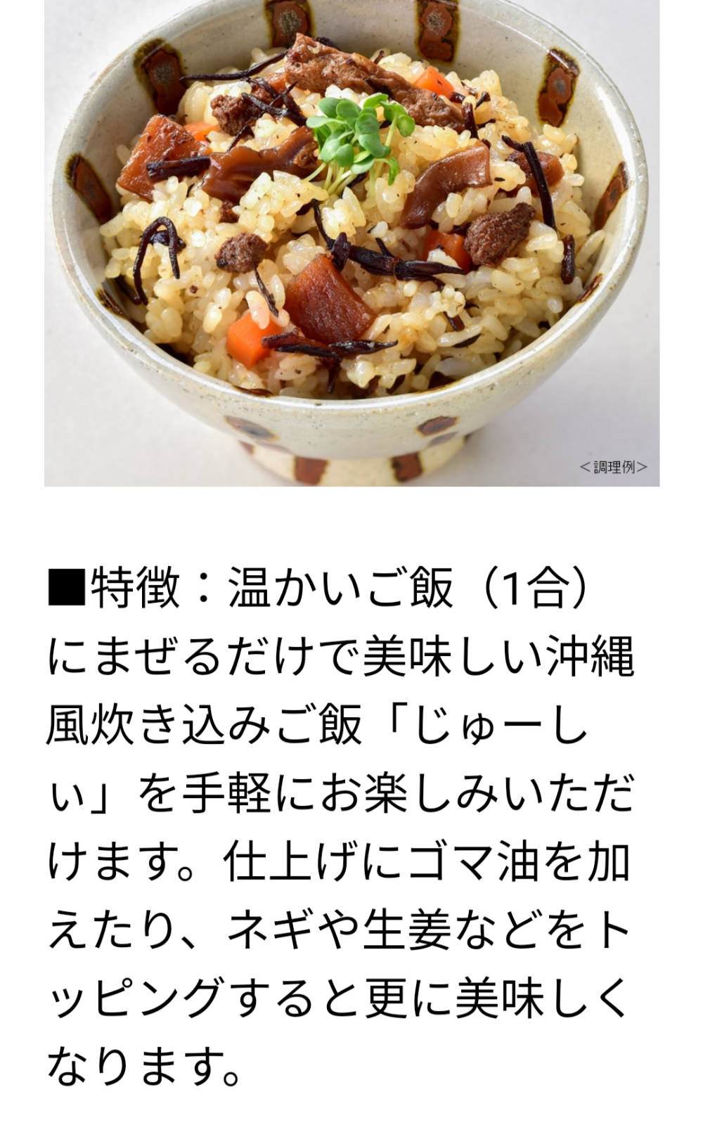 【激安】まぜこみじゅーしぃの素 10袋 送料無料 オキハム レトルト