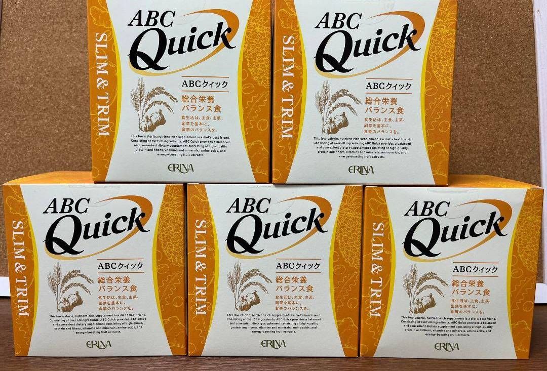 エリナ ERINA ABCクイック 5箱 新品・未開封 エリナ ERINA ABCクイック 5箱 新品・未開封
