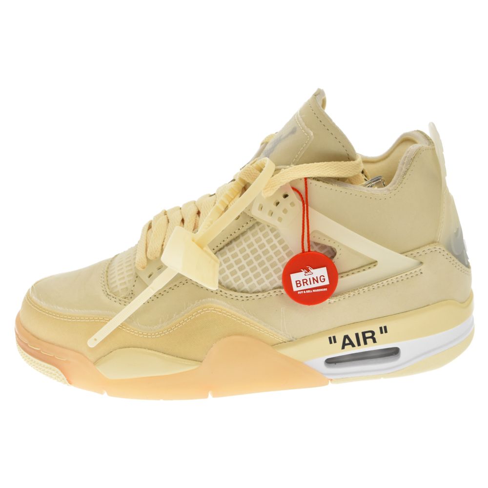 NIKE (ナイキ) ×OFF-WHITE WMNS AIR JORDAN 4 RETRO SP SAIL Aj4