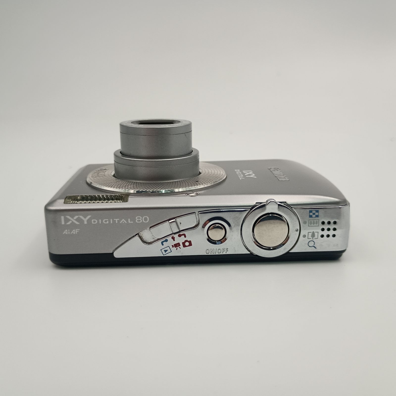 Canon IXY DIGITAL 80 キャノン コンデジ シルバー 新製品レビュー】キヤノン IXY DIGITAL 80