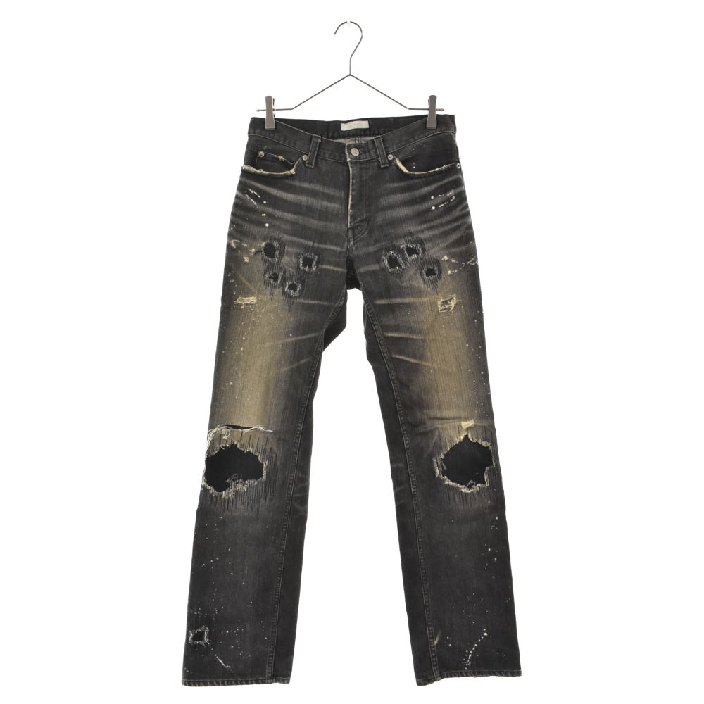 numbernine archive 01aw スタンダード期 グランジデニム