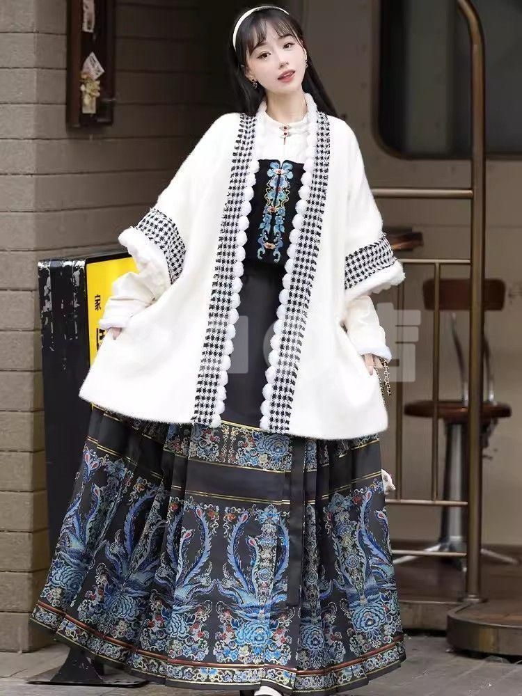 HF-170レトロ中華風漢服 レディース 日常ドレス 撮影用コスプレ衣装 美しい刺繍