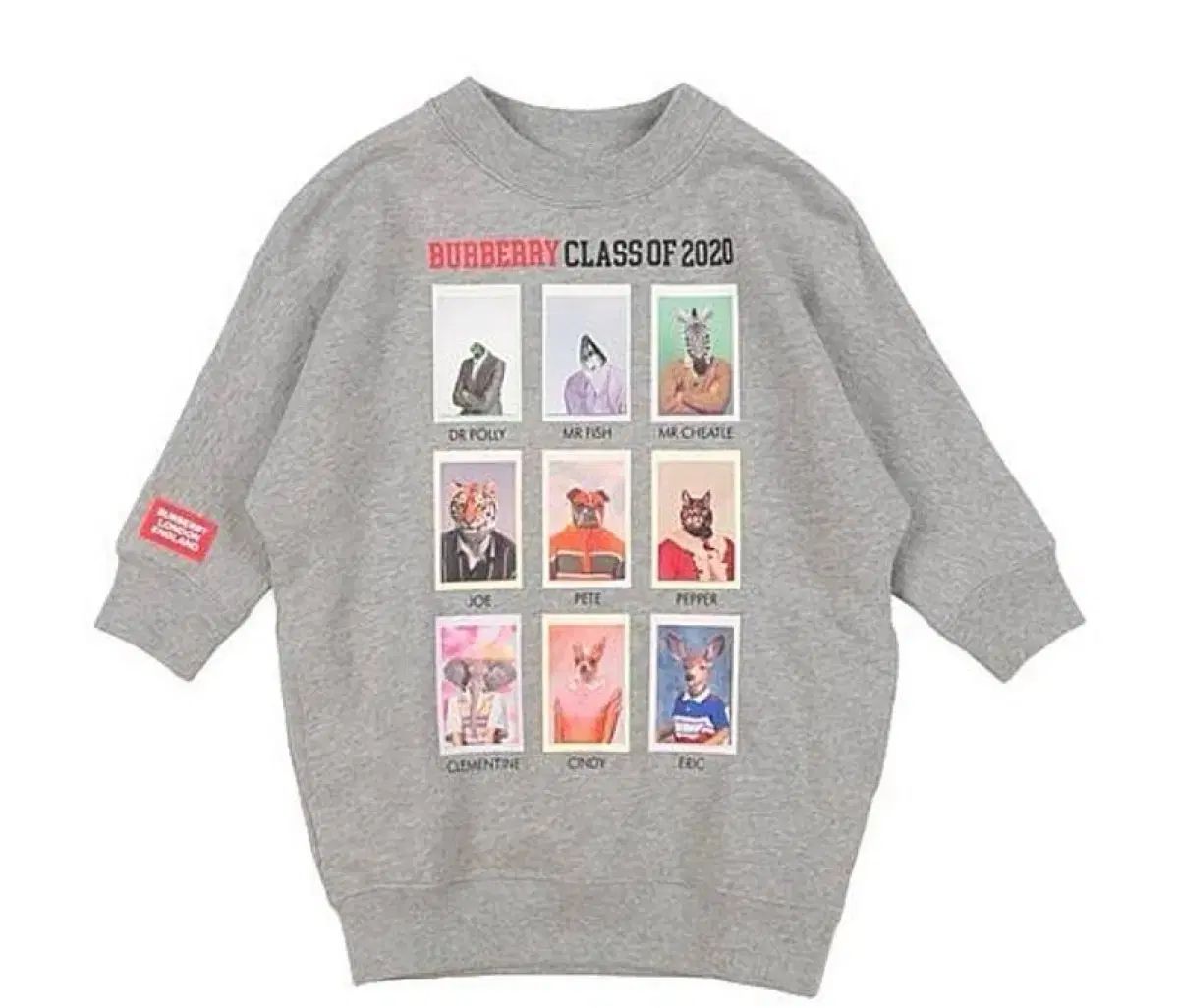 Burberry Kids(バーバリーキッズ) スウェットシャツドレス グレー 8y