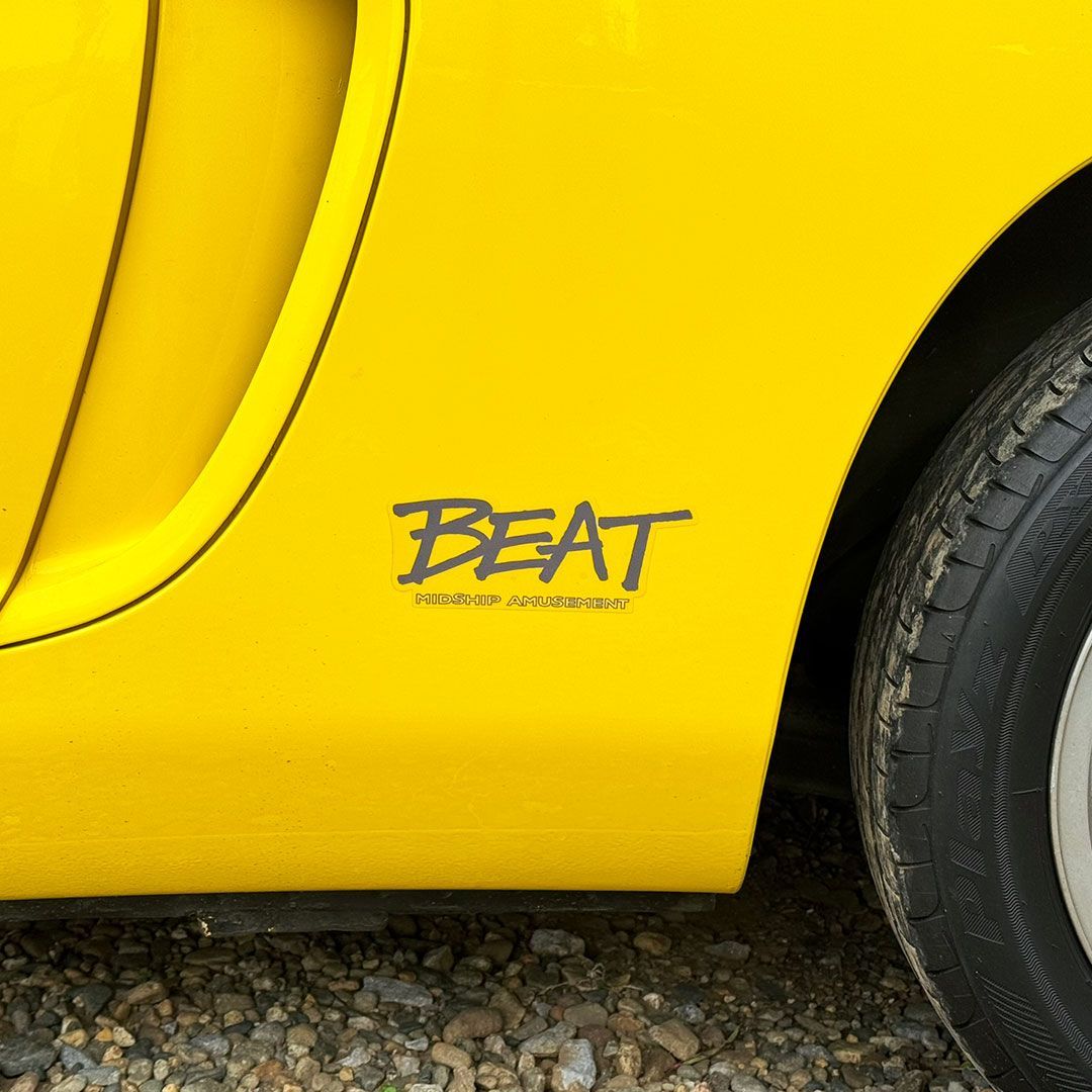 ホンダ ビート PP1 サイドステッカー ホワイト 左右セット（2枚） NEW BRAND 「 BEAT MASTER 」 HONDA BEAT |  デカール | 新品 | 送料無料 | 匿名配送 - メルカリ