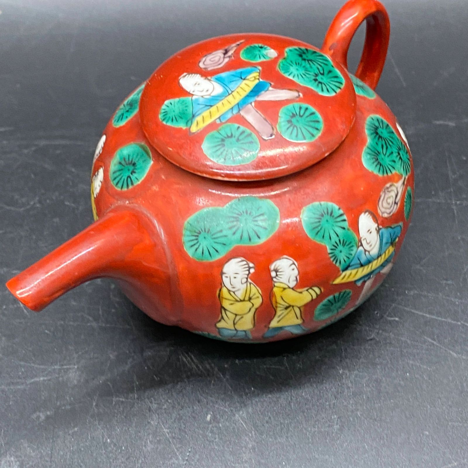 煎茶道 九谷焼 九谷木米 煎茶セット06 18％OFF】 煎茶道 九谷焼 九谷木米 煎茶セット06 工芸品 - 工芸品