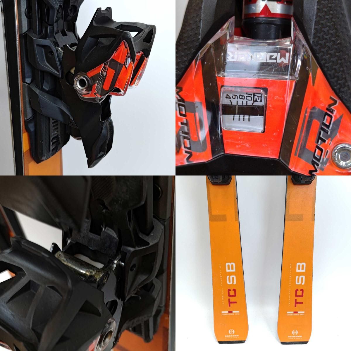 OGASAKA - オガサカ スキー板 2023-2024 TCSB 165cm ビンディング(MARKER R MOTION)付 OGASAKA オガサカ スキー板 2024 OGASAKA TC-SB + PRD 12 GW OR ティー