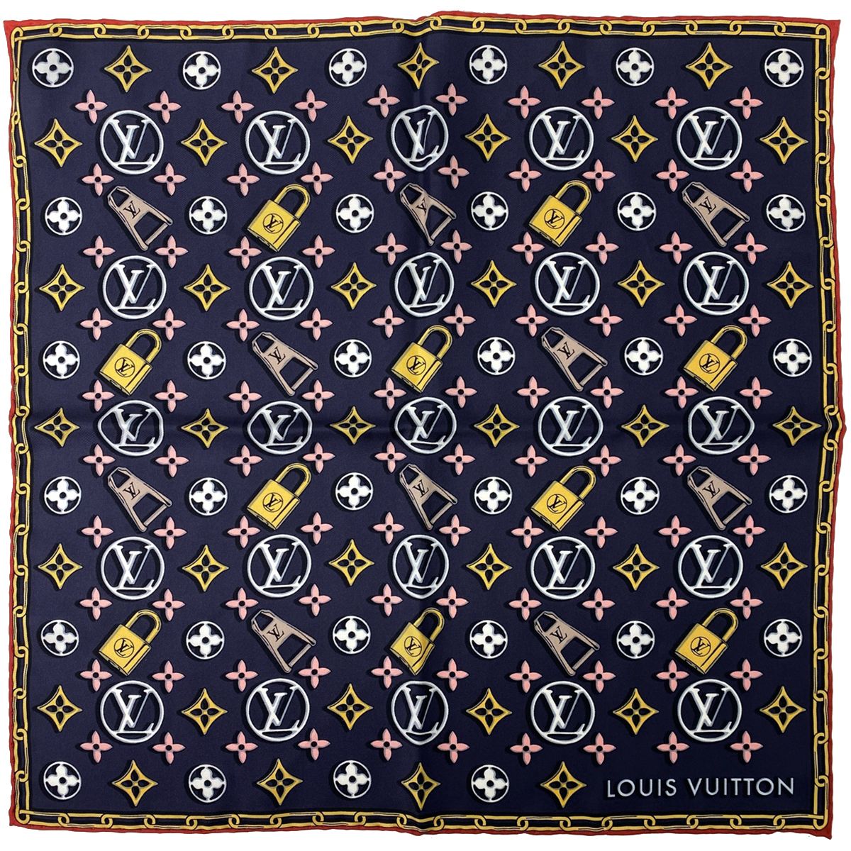 ルイ・ヴィトン Louis Vuitton カレ 45 チャーミング モノグラム