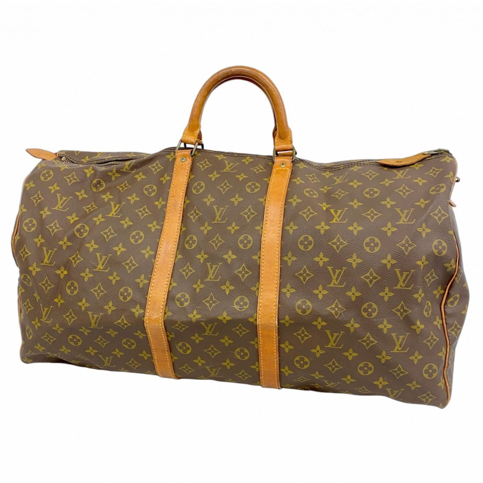 LOUIS VUITTON ルイヴィトン キーポル60 ボストンバッグ ブラウン ルイヴィトンキーポル60 14145 ブラウン ユニセックス ボストン