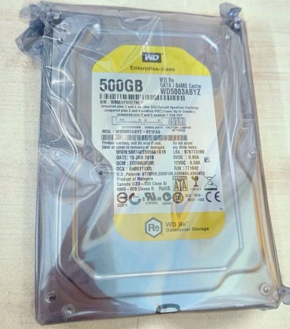 Western Digital 500GB WD5003ABYZ 64MB 7200RPM SATA III 3.5 【公式