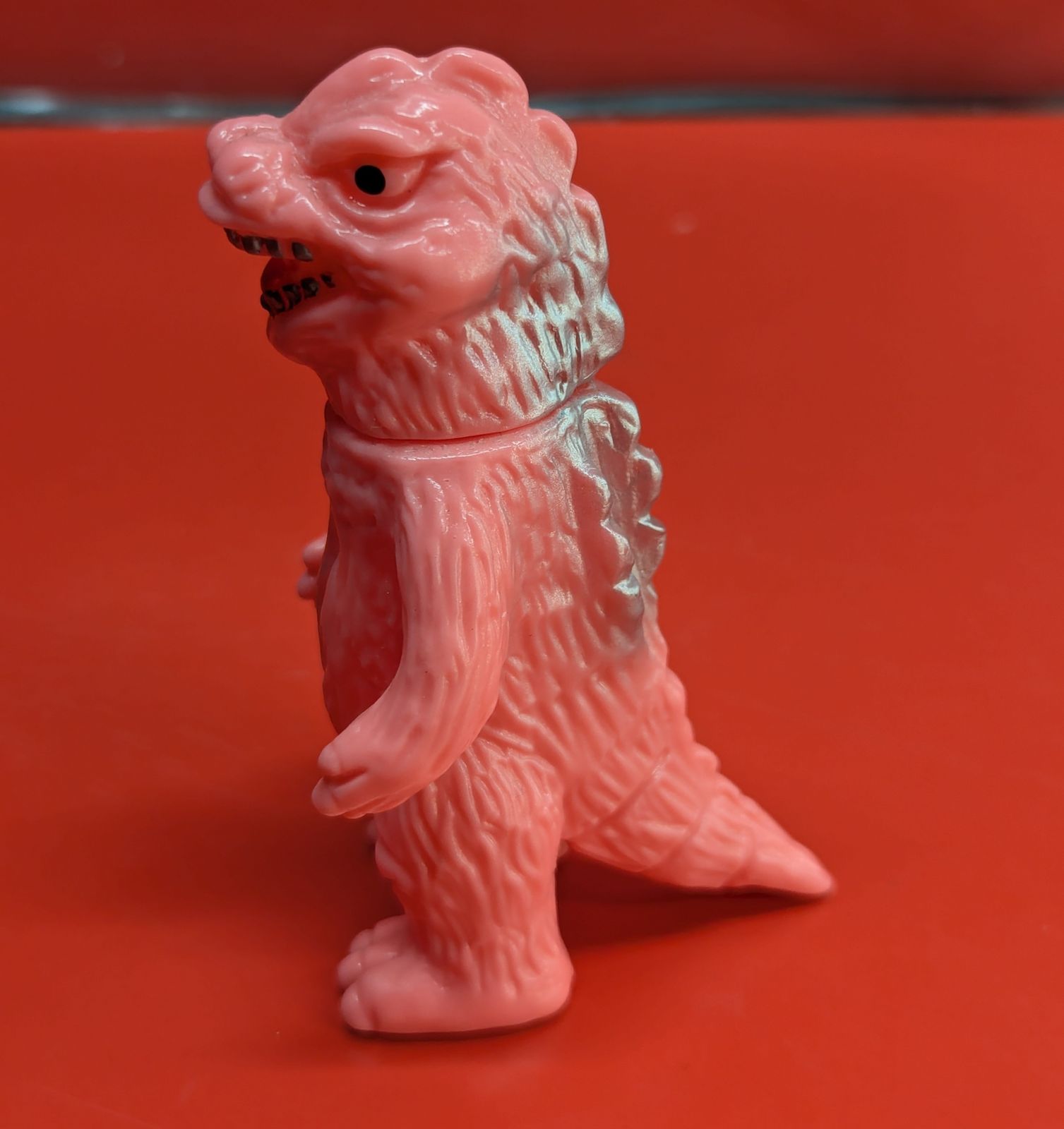 M1号 ミニサイズ ゴジラ ピンク成型 銀 ミニサイズ MC-P1T／ピンク