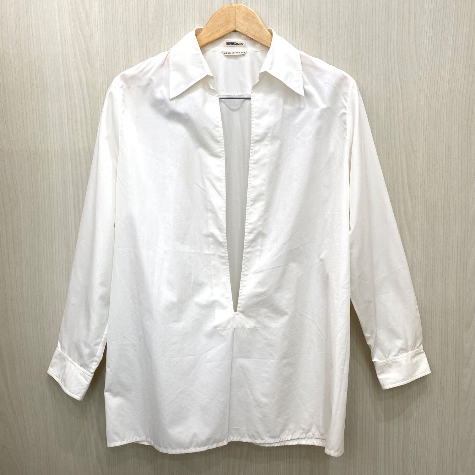 極美品 希少 HERMES エルメス マルジェラ期 ヴァルーズ シャツ 