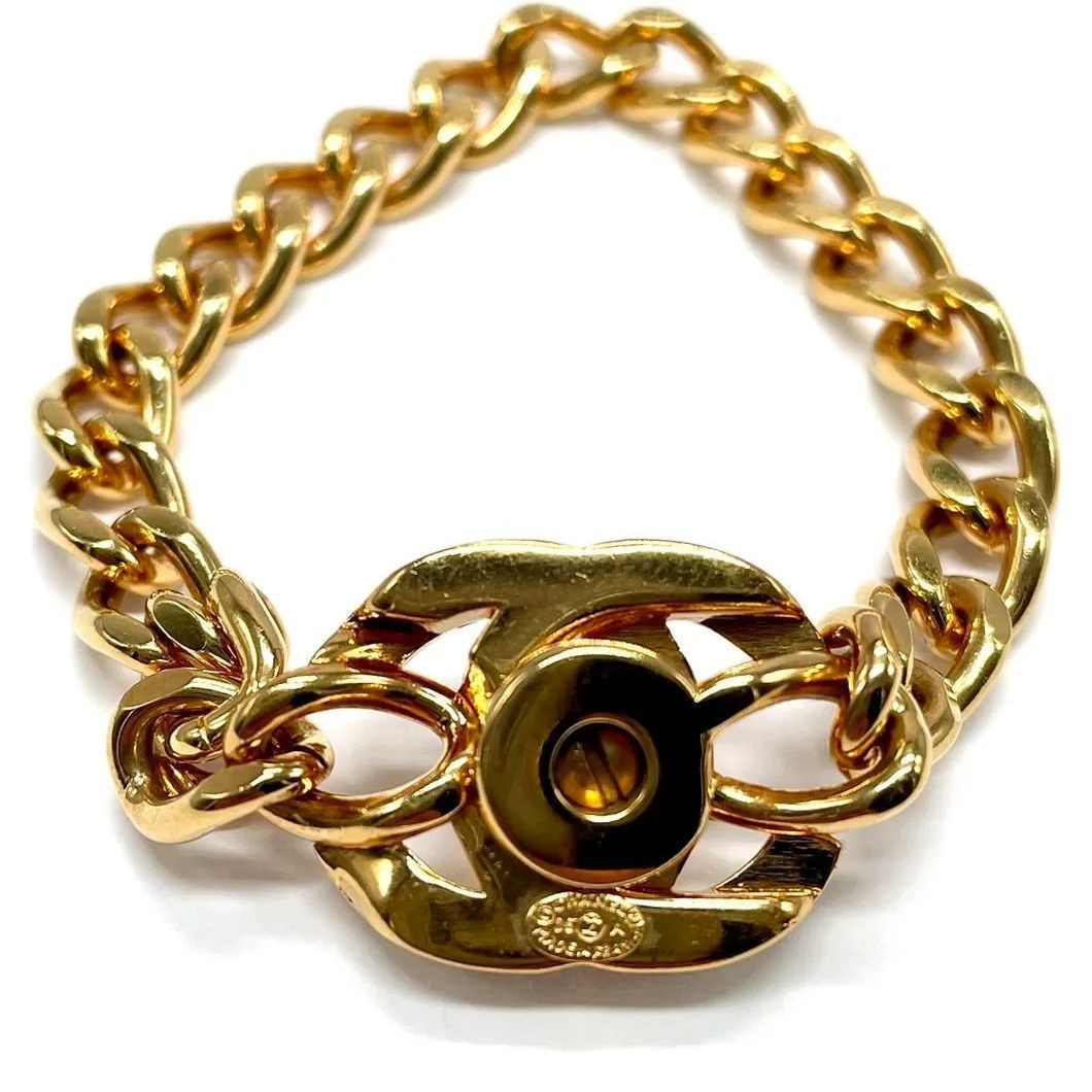 希少品】 シャネル ブレスレット 97A ココマーク ヴィンテージ 【公式