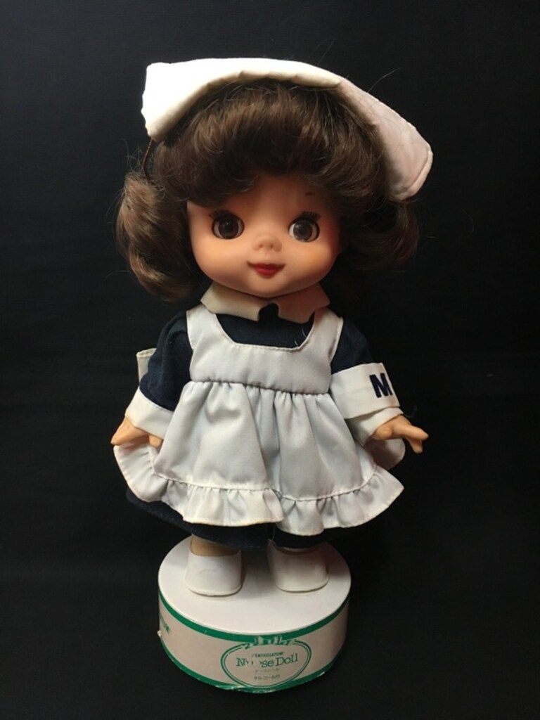 ◆メンソレータム ナースドール　オルゴール付き◆高さ約30cm　ロート製薬 ロート メンソレータム ナースドール オルゴール付