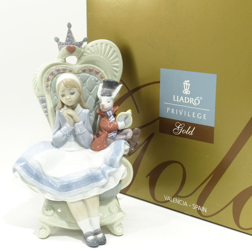 リヤドロ Lladro Privilege Gold Emperors Table Salt And Pepper Shakers 2008 Rare 4