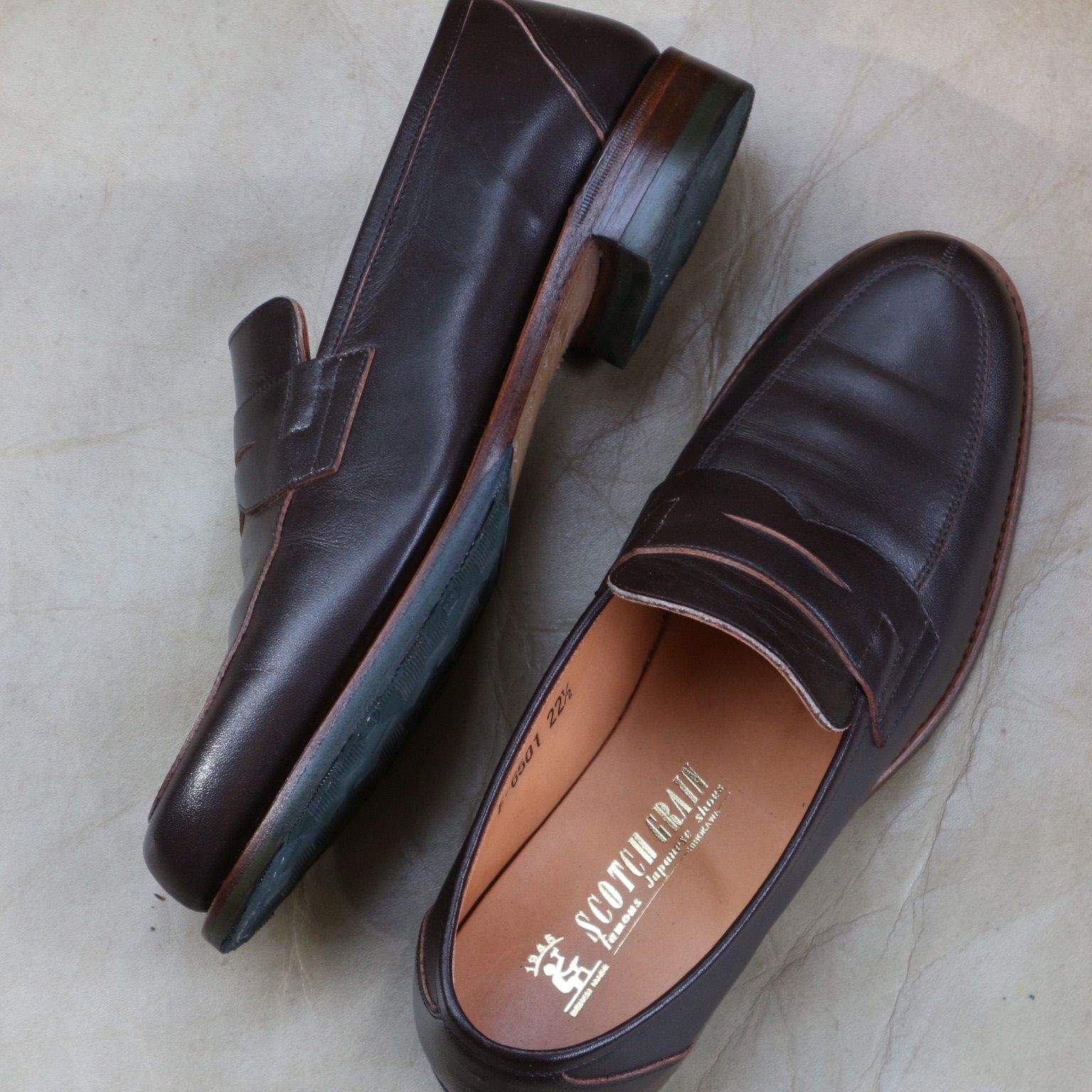 美品】レディース SCOTCH GRAIN スコッチグレイン/ SIZE：22.5cm