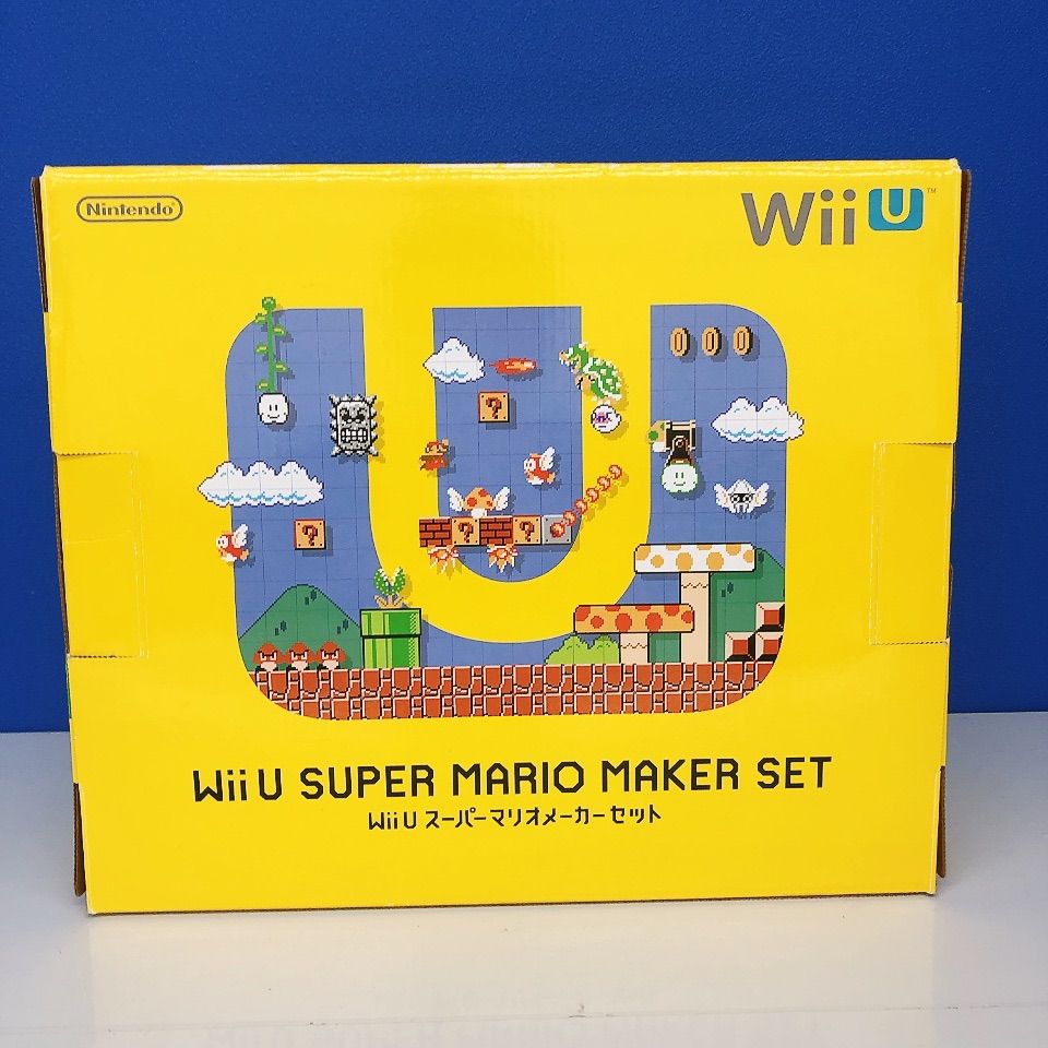 Wii U - Nintendo Wii U マリオメーカーセット　動作確認済み★ 通電確認済み】Nintendo Wii U WII U スーパーマリオメーカー