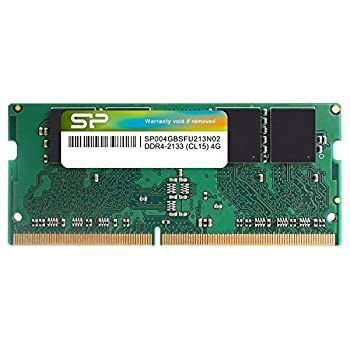 シリコンパワー  ノートPC用メモリDDR4-2133(PC4-17000) 4GB×1枚 260pin 1.2V CL15  SP004GBSFU213N02