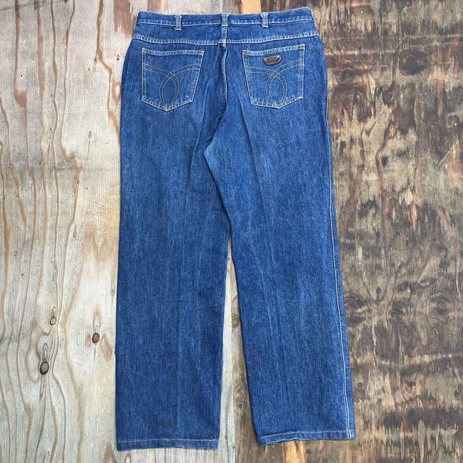 EDWIN エドウィン ワイド ストレート デニム パンツ ジーンズ 