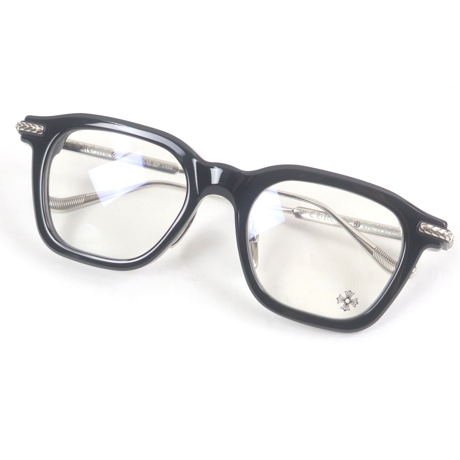 美品□CHROME HEARTS クロムハーツ CUMPTION-A メガネ 眼鏡 アイ
