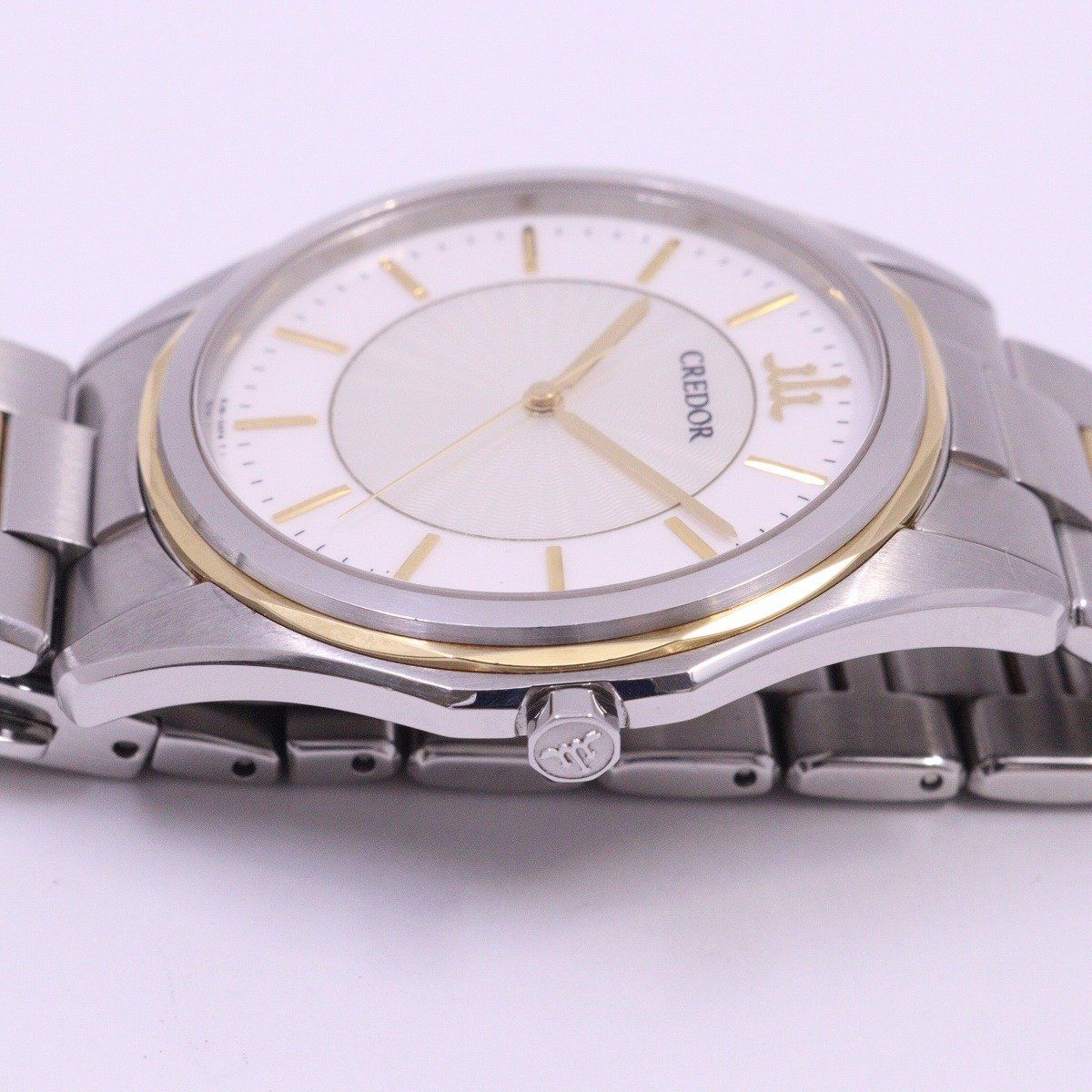 ファッション通販 安い SEIKO セイコー クレドール シグノ クォーツ メンズ 腕時計 18K クレドール