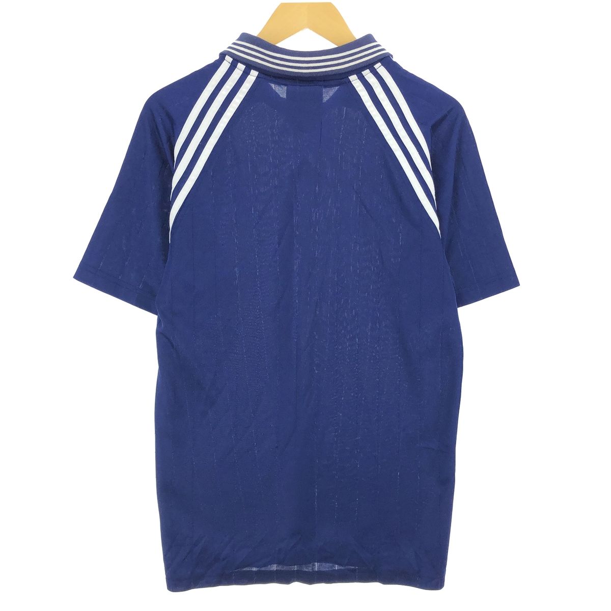 古着 90年代 アディダス adidas Vネック 襟付き サッカーユニフォーム