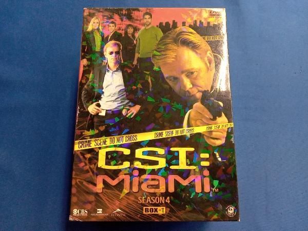DVD CSI:マイアミ SEASON4 コンプリートDVD BOX-1 - メルカリ