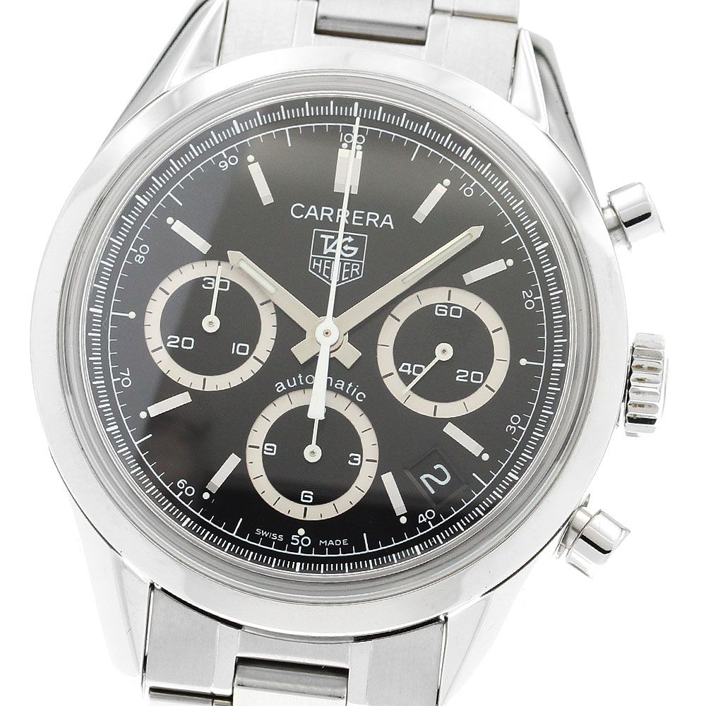 タグホイヤー TAG HEUER CV2113-0 カレラ クロノグラフ 自動巻き メンズ _860015